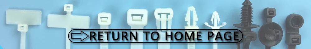 China manufacturers high quality cable tie organizer plastic self locking nylon cable tie size