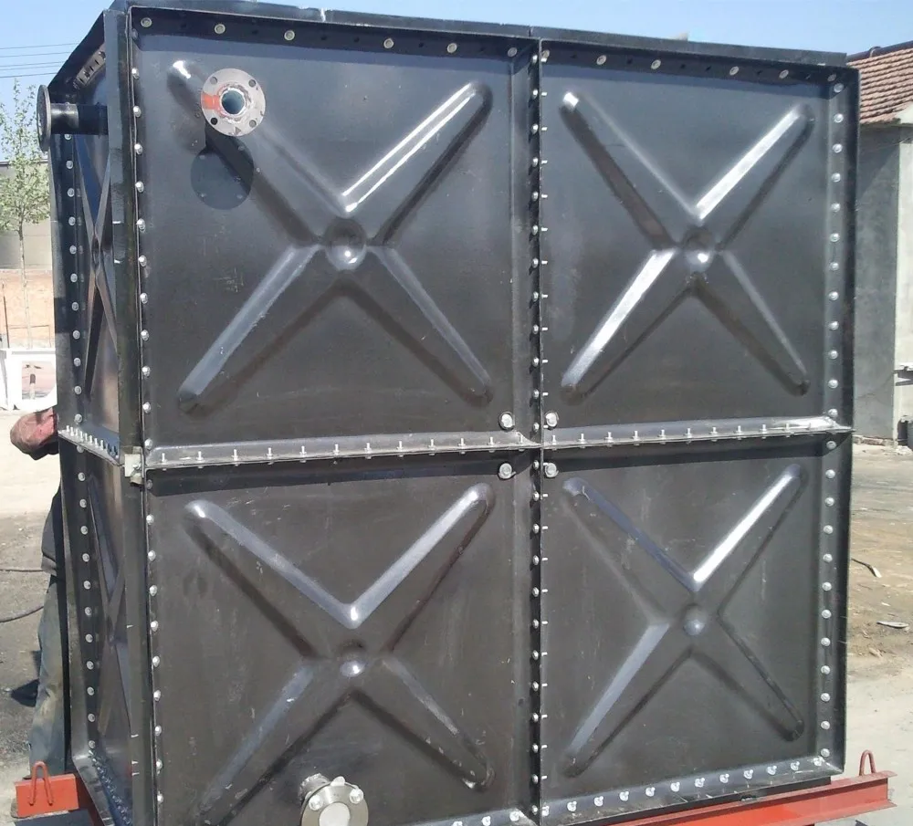 Pressed Steel Sectional Water Tank/hot Pressed Galvanized Iron Water