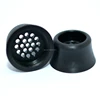 Customized high precision black rubber/plastic cnc turning/drilling/machining parts
