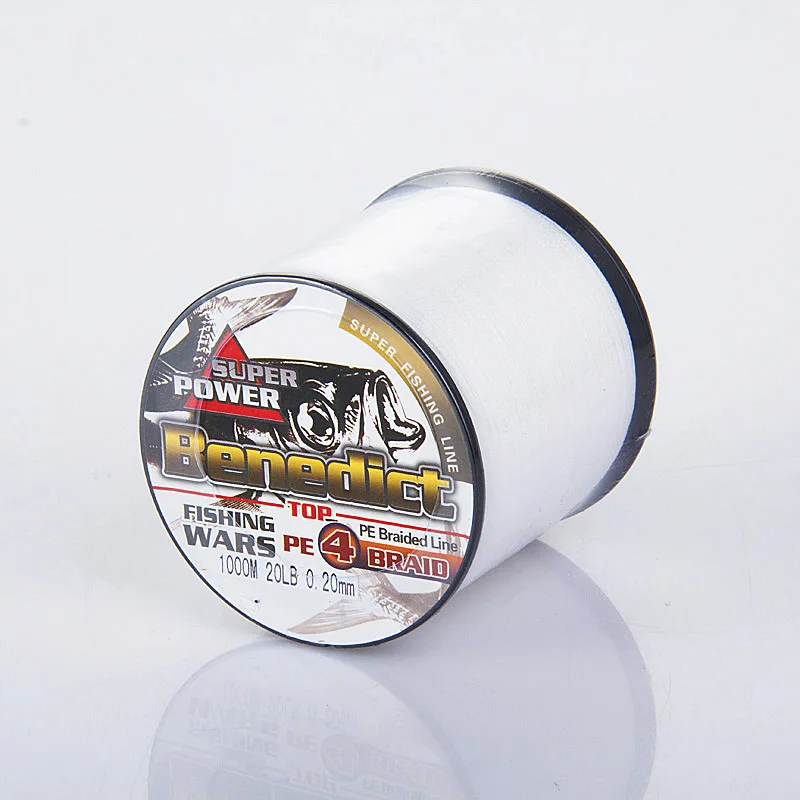 

4 strands 1000 meters 0.1-0.55mm 6LB-100 LB PE fishing line