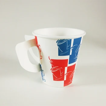 disposable paper tea cups with handles