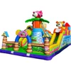 Customized Amusement Park Giant Dinosaur Cartoon Theme Inflatable Bouncy Climbing Castle For Kids