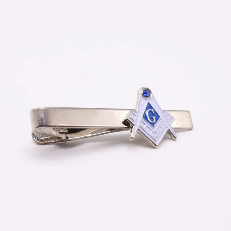 
Custom Logo Mens Security Silver Tie Clip 