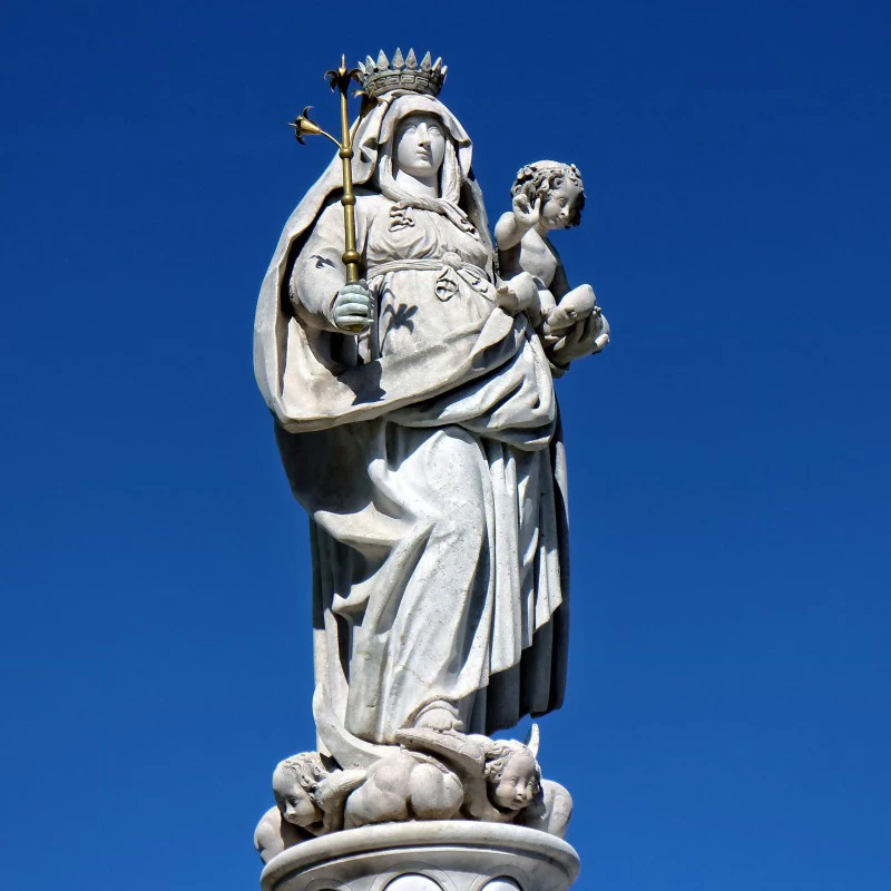 圣母雕像 耶稣图片