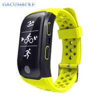 

0.96 OLED s908 smart bracelet with heart rate s908 GPS smart band with IP68 professional waterproof for Android and ios BL v.4
