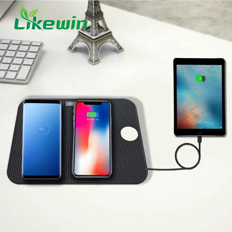

25W Max Output + 4 IN 1 Wireless Phone Charger For iPhone XS Phone