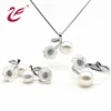 China wholesale custom african jewelry sets bridal 925 Sterling Silver jewelry set