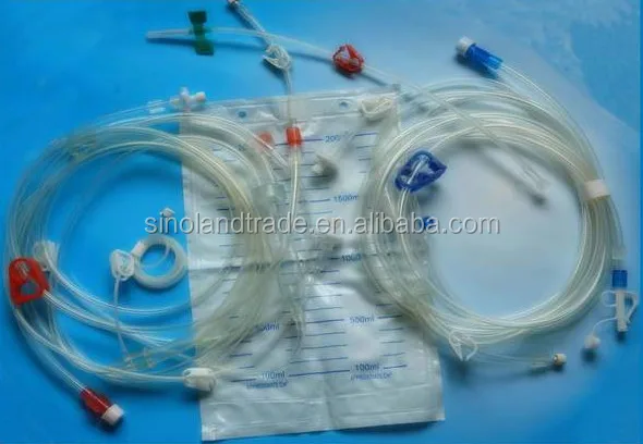 Arterial And Venous Line Hemodialysis Blood Tubing Set - Buy Arterial ...