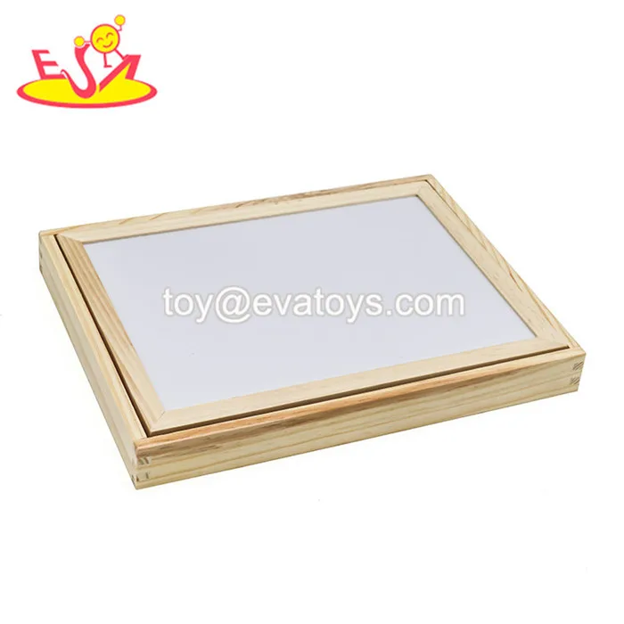 Top Sale Educational Wooden Magnetic Drawing Board For Kids W12b060 