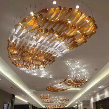 Decoration Custom Hanging Glass Modern Lobby Hotel Ceiling Light Buy Ceiling Light Modern Hotel Lobby Chandelier Light Murano Glass Ceiling Light