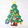Wholesale Hot Sale Custom Eco-friendly Decoration Felt Material Merry Christmas Tree with Ornaments Set