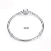 Special offer 20cm snake chain real 925 Sterling Silver original charm bracelet luxury fashion jewelry to tinker oneself make
