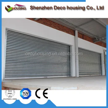 Industrial Metal Roller Shutters Stainless Steel Rolling Door