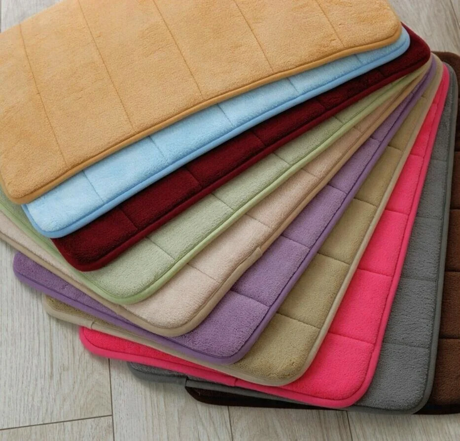 

Cheap Soft Comfortable Non Slip Memory Foam Bath Mat, Customized color