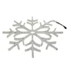 2017 Best Selling Christmas Decoration Items Plastic RGB LED Snow Light