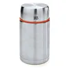 With Food Compartment Stainless Steel 2-liter Vacuum Flasks & Thermoses