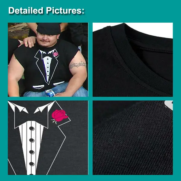 custom tuxedo t shirt