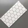 cultural curved customized glazed ceramic honeycomb floor tiles
