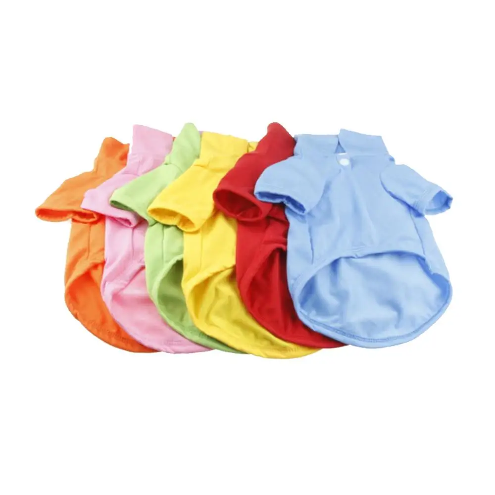 

Wholesale Small Pet Dog Custom Plain Clothes Polo Shirt For Dog, N/a