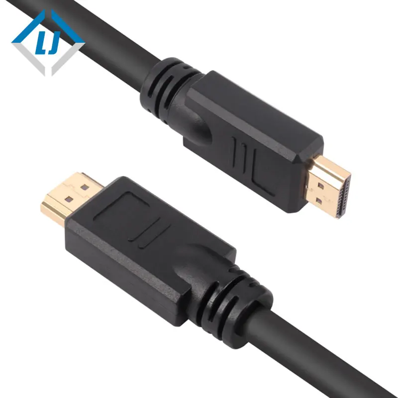Molded plastic Premium male to male black 4K hdmi to hdmi cable 0.5m