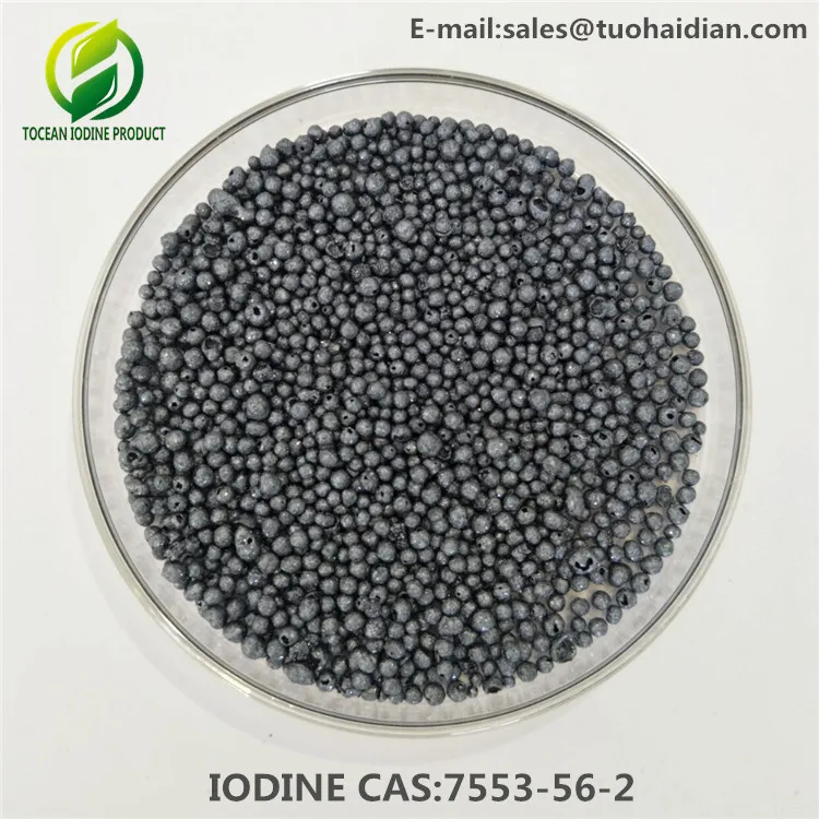 
CRUDE IODINE Metallic iodine99.9 high quality 
