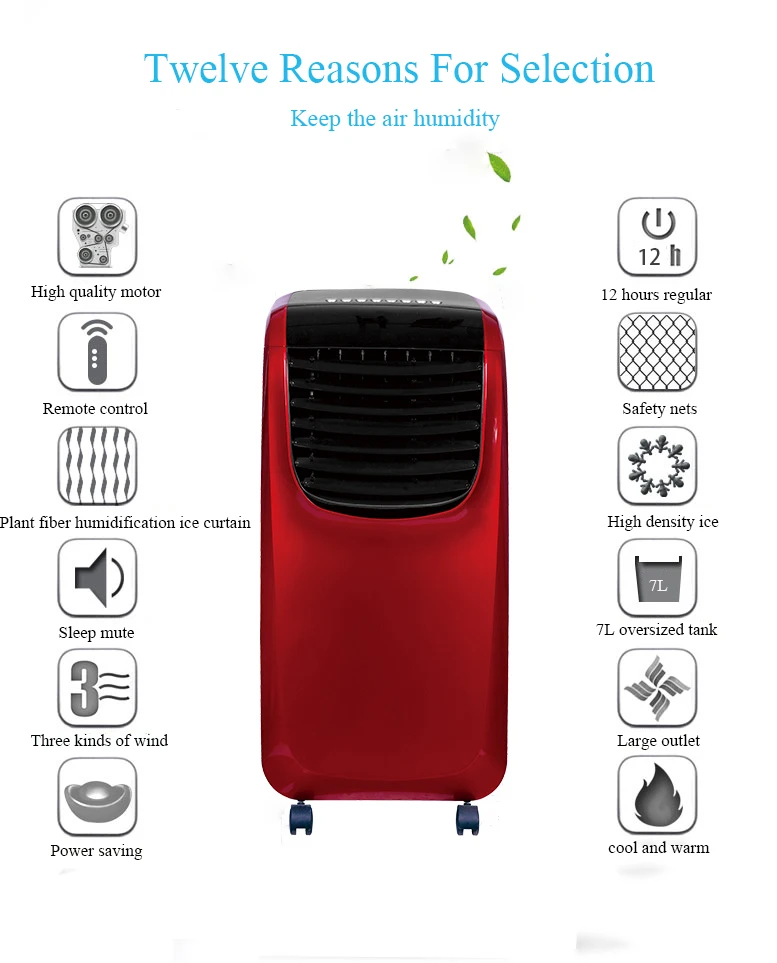 High Efficiency Super Asia Room Air Cooler Without Water Indoor Blast