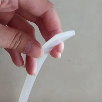 clear silicone rubber strips