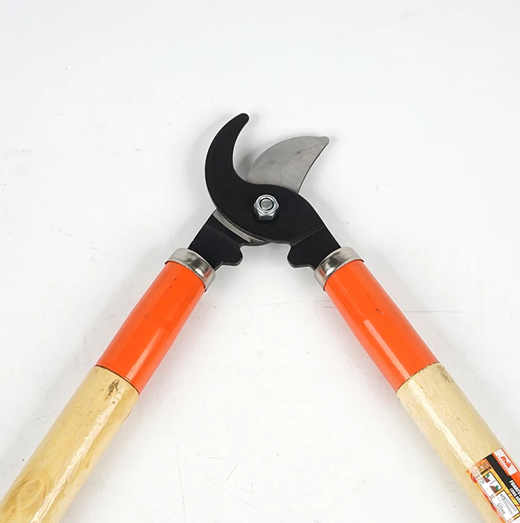 21" Agriculture high quality 45# steel hand tool wood handle shear garden secateurs scissors Pruner