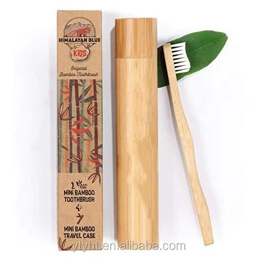 
Wholesale Eco friendly kids toothbrush bambootoothbrush 
