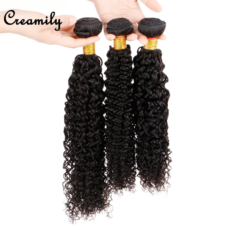 

Ali express Natural brazilian remy human hair extension deep curly