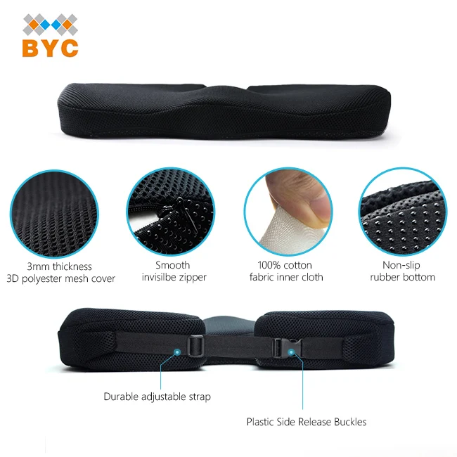 
BYC Relieve Back Pain Eva Soft Portable Stadium Seat Cushion 