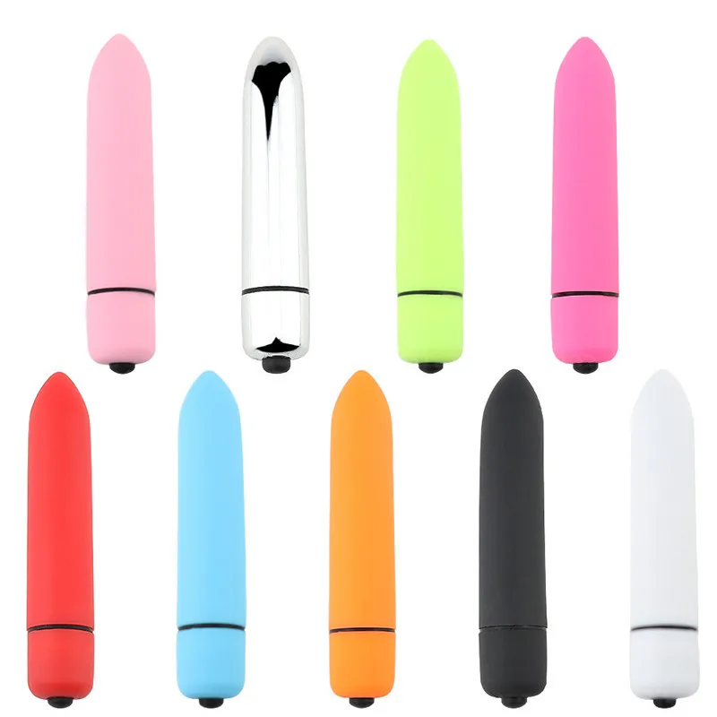 7 Colors 10 Speed Mini Bullet Vibrator For Women Waterproof Clitoris