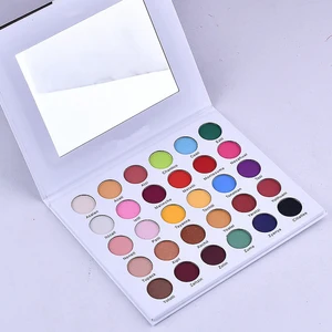 Private label Shimmer makeup shine eyeshadow 30 colors eyeshadow palette
