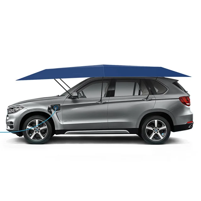 

2020 Mynew universal foldable automatic car tent, Silver gray, dark blue, camouflage