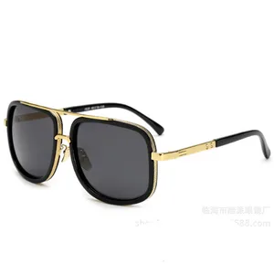 New Big Frame Sunglasses Men Square Glasses for Women Retro Sun Glasses