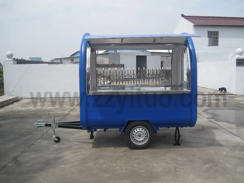 Factory Offered Multi Functional Hand Push Food Cart For Sale,Crepe