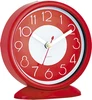desk clock small size various colors Customizable promotional plastic wall clock
