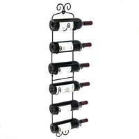 

Fashion Wall Mounted Metal Hanging Wine Racks