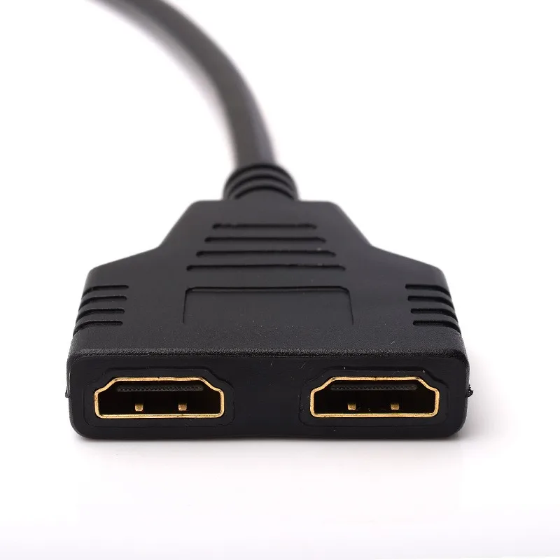 New Arrival Cable Hdmi Splitter Cable 1 Male To X Dual Hdmi 2 Female Y Splitter Adapter In Hdmi 6039