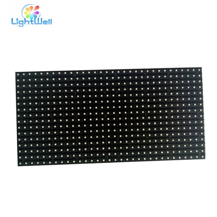 dot matrix led display 16x32 led panel board outdoor smd led module p10