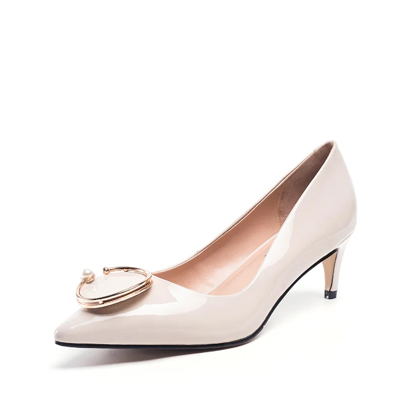 

J024 elegant dress shoes women ladies pumps ladies shoes high heel women, Black/apricot