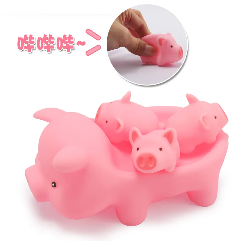 Plastic Funny Squeak Toy Rubber Pink Pig - Buy Squeak Toy Rubber Pink ...