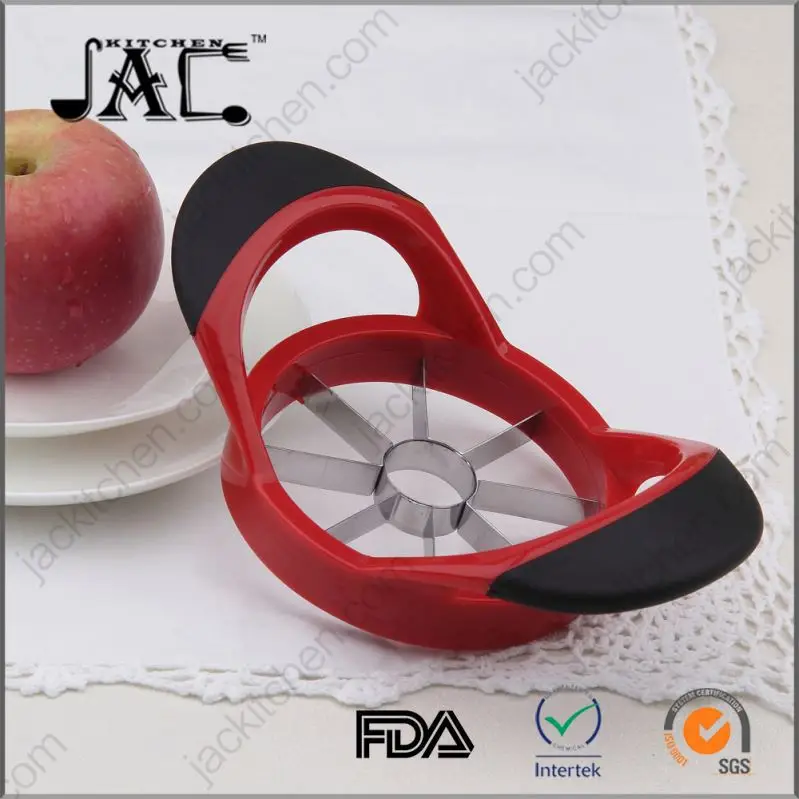 2017 Newest Gadgets Flexible Stainless Steel Tpr Pp Silicone Rubber Apple Corer Stainless Steel