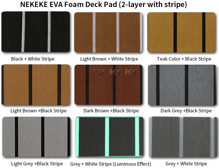 6 mm thick gray 90 x 240 CM thick marine grade Eva foam deck pad