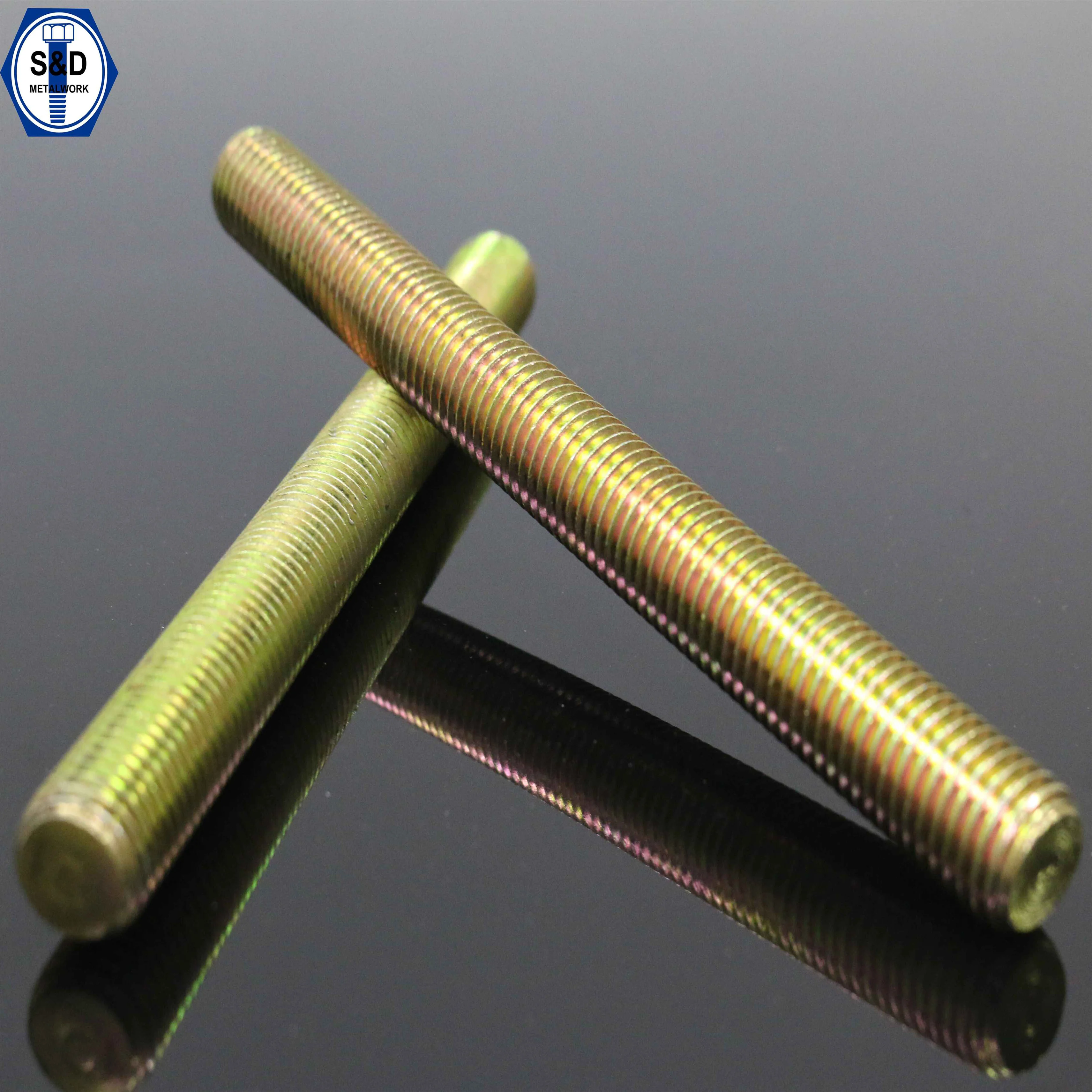 
Threaded Rod/Stud bolts with plate ASTM A193 B7 full threaded rod 