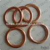 China non asbestos filled copper washers