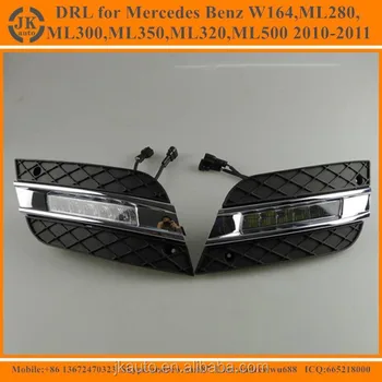 New Arrival Car Special Drl Led Fog Light For Benz W164 Daytime Running Light For Mercedes Benz W164 Ml280ml300ml350 2010 2011 Buy Daytime Running