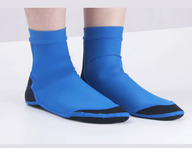 Men's Marine Waterproof Neoprene Beach Socks for Diving Surfing Swimming Anti-Slip Casual Type with Body Logo for Spring Season