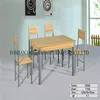 Hot selling dining table and chairs kitchen breakfast table set wholesale