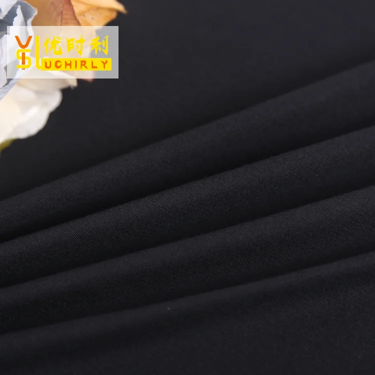 
China manufacturer top quality CVC 60 cotton 40 polyester knit jersey fabric 